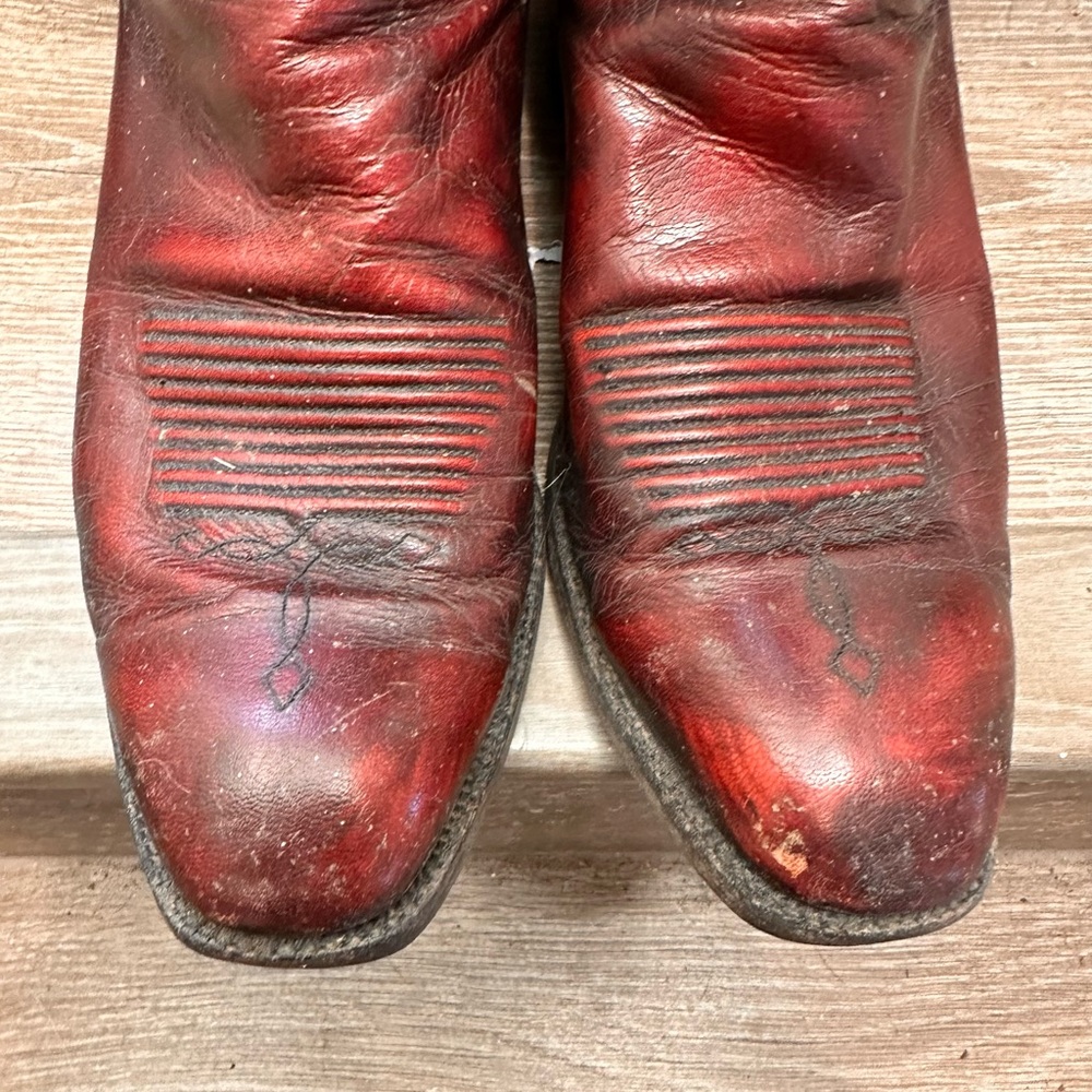 Vintage Lucchese Cowboy Boots | Men’s 9.5D | USA Made - Picture 5 of 16